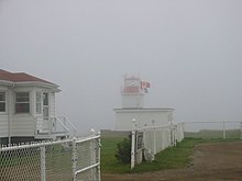 Brier Island coast guard station and lighthouse, 2003 Nova Scotia Brier Island north light & Coast Guard Station.jpg