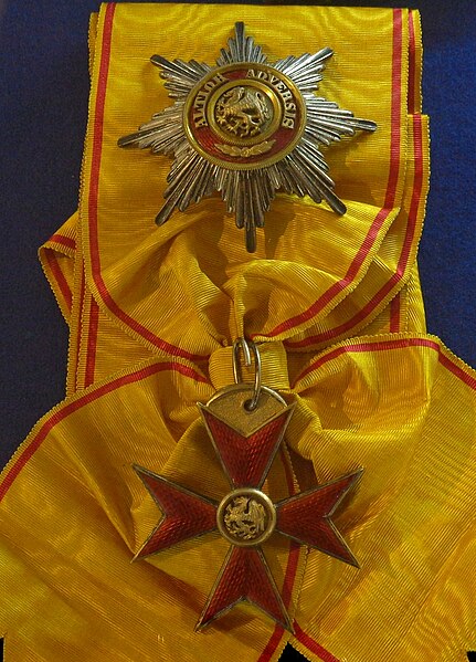 Grand Cross of the Order.