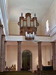 Orgue de tribune Johann Andreas Silbermann-Kern (1755), construit pour l'Abbaye cistercienne de Pairis