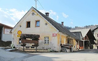 Osredek pri Dobrovi Place in Upper Carniola, Slovenia