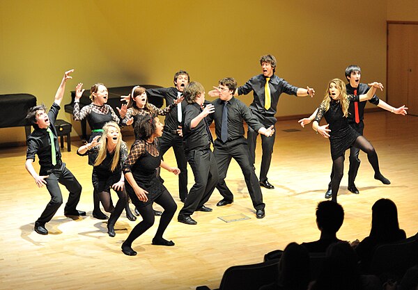 The Oxford Alternotives, the oldest a cappella group at the University of Oxford in the UK