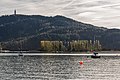 * Nomination View of the Blumeninsel ("Flower Island") with the Pyramid Ballon behind, Pörtschach, Carinthia, Austria --Johann Jaritz 03:10, 2 November 2017 (UTC) * Promotion Good quality. --XRay 04:17, 2 November 2017 (UTC)