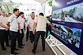 at the groundbreaking of the Cebu Bus Rapid Transit (CBRT) Project