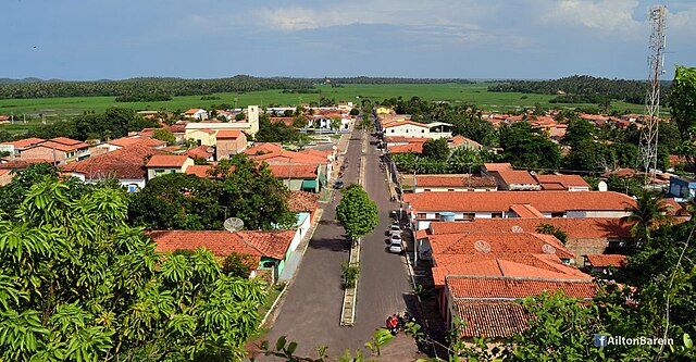 Vista panorâmica da cidade.