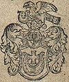 Herb Jastrzębiec z Kroniki polskiej.. Marcina Bielskiego z 1597