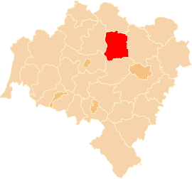 Powiat Powiat wołowski  v Dolnosliezskom vojvodstve (klikacia mapa)