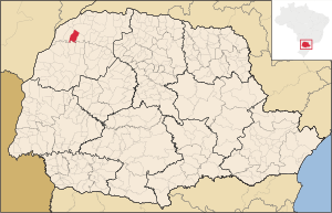 Localização de Santa Isabel do Ivaí