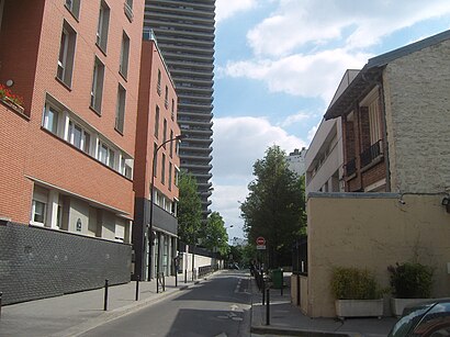 Comment aller à Rue du Moulin de la Pointe en transport en commun - A propos de cet endroit