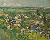 Blick auf Auvers, um 1874, Art Institute, Chicago