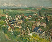 Paul Cézanne - Auvers, panorámás kilátás - 1933.422 - Chicagói Művészeti Intézet.jpg