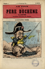A caricature ridiculing Thiers in a newspaper of the Paris Commune in Le Pere Duchene illustre PereDuchesneIllustre4 1 0.png