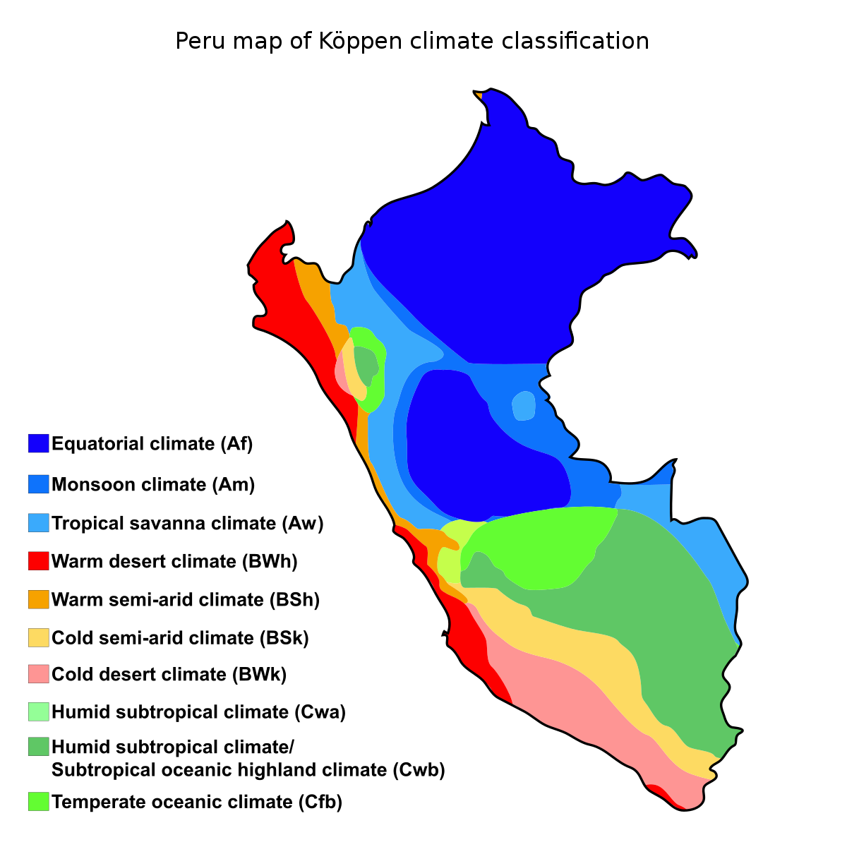 An overview of the climate and temperature of deserts in northern chile