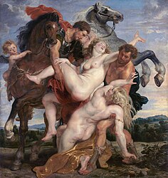 The Rape of the Daughters of Leucippus 1618