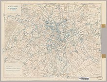 1928–1929 (A. Leconte, Plan des lignes d'autobus de Paris)