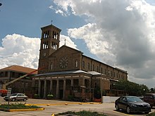 Saint John the Evangelist Catholic Church at 57805 Main Street Plaquemine, Louisiana Brick Church.jpg