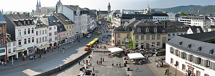 Blick von der Porta Nigra in die Simeonstraße (2009)