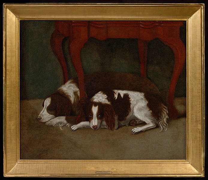 File:Portrait of Dr. William Hunter's Spaniels.jpg