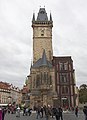 Torre del antiguo ayuntamiento de Praga.