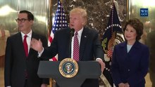 Plik:Prezydent Trump wygłasza oświadczenie w sprawie dyskusji o infrastrukturze.webm
