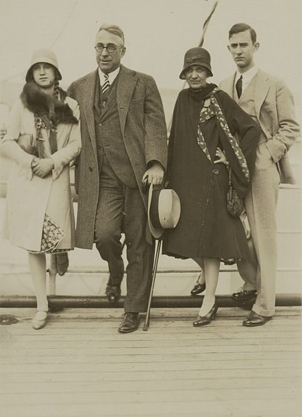 File:Prof. John Erskine, author; & family.jpg