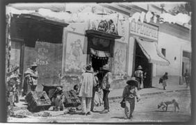 Pulkeria en el casco urbano de Takubaya, 1884-1885