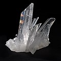 Kristalo de kvarco el Tibeto.