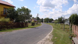 Radwanów, Świętokrzyskie Voivodeship Village in Świętokrzyskie, Poland