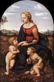Madonna col Bambino e san Giovannino di Raffaello (Museo di belle arti di Budapest)