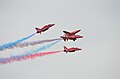 Red Arrows air show