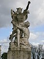 Français : Rennes, Parc du Thabor : L'Enlèvement d'Eurydice, par Charles Joseph Lenoir.