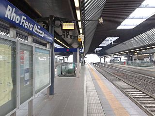 <span class="mw-page-title-main">Rho Fiera railway station</span>