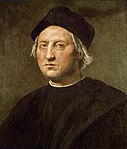 アメリカ大陸を発見した探検家コロンブス。クリストファー・コロンブス（英: Christopher Columbus、伊: Cristoforo Colombo