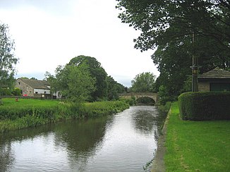 The Aire i Gargrave, North Yorkshire