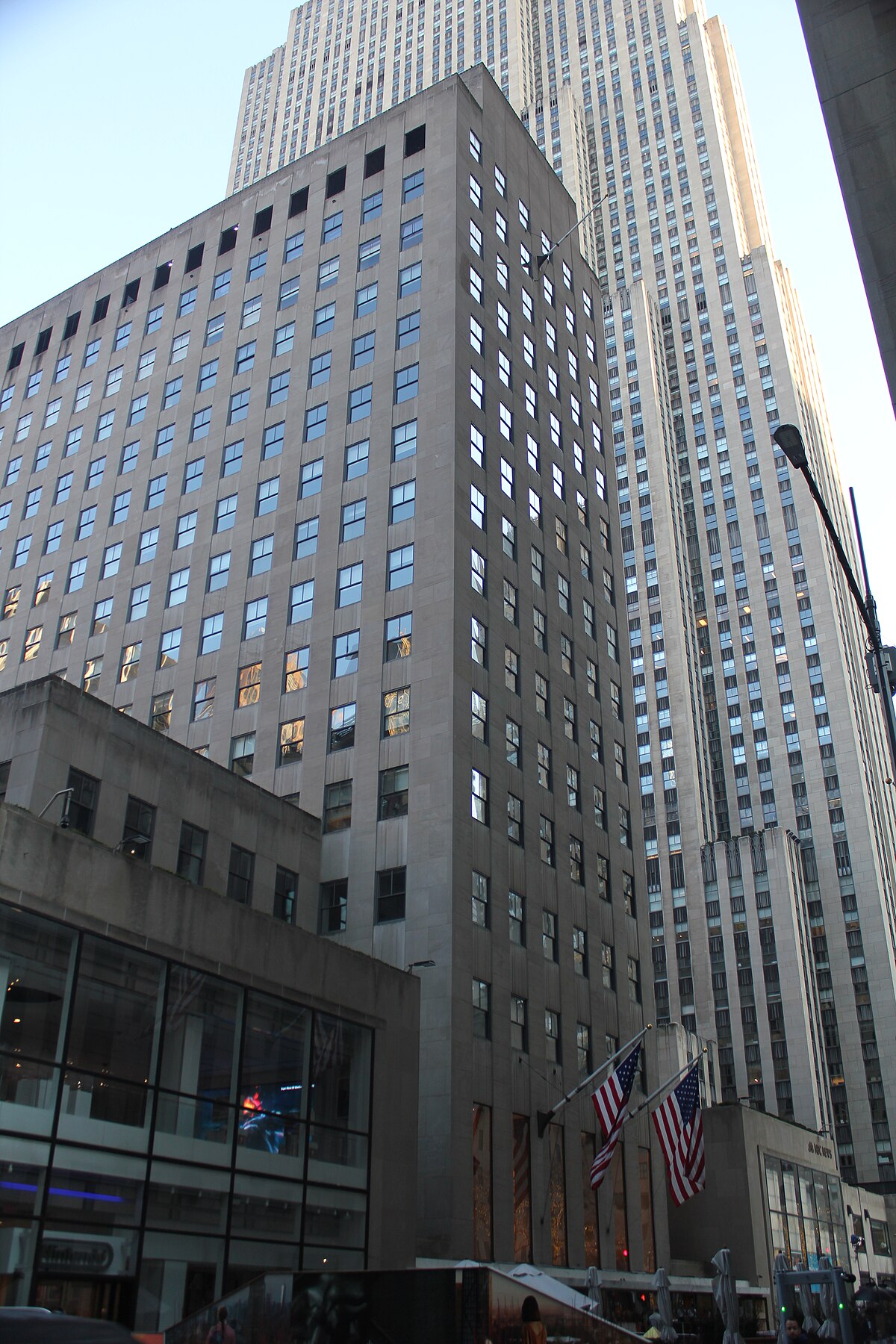 The Nintendo store is located at 10 Rockefeller Center in midtown