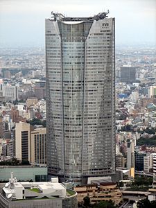 2003年10月から2007年8月まで楽天の本社が入居していた六本木ヒルズ森タワー
