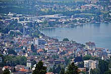 Panorama der Stadt Rorschach