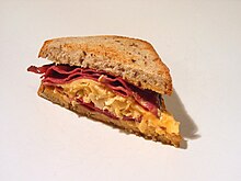 The Reuben sandwich: possibly invented in Omaha Ruben sandwich.jpg