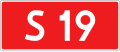 Schnellstraße S19 Schild}}