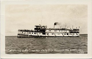 SS <i>Midland City</i> Canadian passenger and cargo vessel on the Great Lakes
