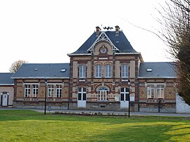 The town hall in Saint-Laurent-la-Gâtine