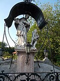 Miniatuur voor Bestand:Saint John of Nepomuk statue on the Bridge of Saint John of Nepomuk. - Tata, Hungary.JPG