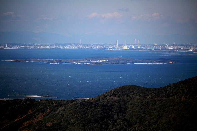 File:Saku Island from Mount Ō.JPG