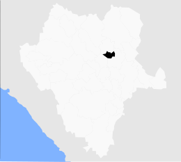 San Luis del Cordero - Carte