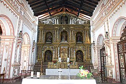 Mission church in San Rafael de Velasco