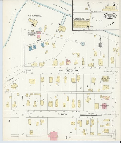 File:Sanborn Fire Insurance Map from Charlevoix, Charlevoix County, Michigan. LOC sanborn03958 006-5.tif