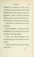 inscription qui ressortait en blanc sur un des chambranles noircis de la cheminée. Elle tressaillit alors, passa la main sur ses yeux appesantis, ramassa un bout de branche embrasée pour examiner les caractères, et le laissa retomber en s’écriant d’une voix émue : — Ah ! Dieu ! où suis-je ? est-ce un rêve que je fais ? À cette exclamation, la servante s’éveilla brusquement, et, se tournant vers elle, lui demanda si elle l’avait appelée. — Oui, oui, s’écria l’étrangère ; venez ici. Dites-moi, qui a écrit ces deux noms sur le mur ? — Deux noms ? dit la servante ébahie ; quels noms ?