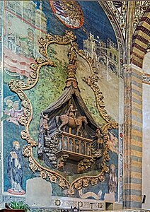 Santa Anastasia (Vérone) - Monument à Cortesia Serego.jpg