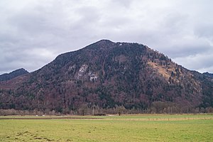 Schnappenberg with Schnappenkirche from the west