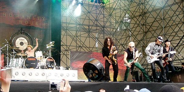 Scorpions at Gods of Metal in 2007