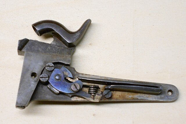 Sharps Model 1852, lock